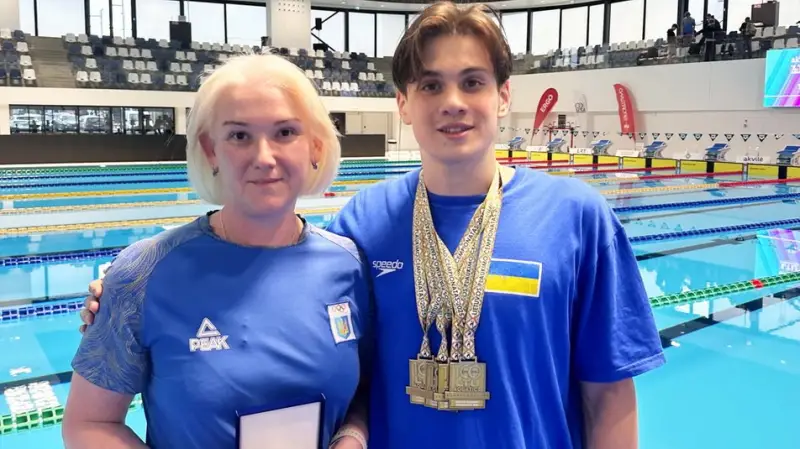 Одеський плавець Вадим Науменко виборов чотири “золота” на міжнародному турнірі у Вільнюсі